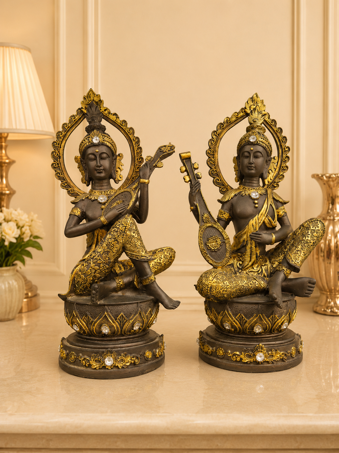 Sculptural Buddha Head